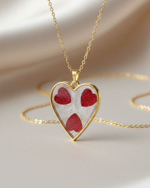 Gold plated Heart Necklace