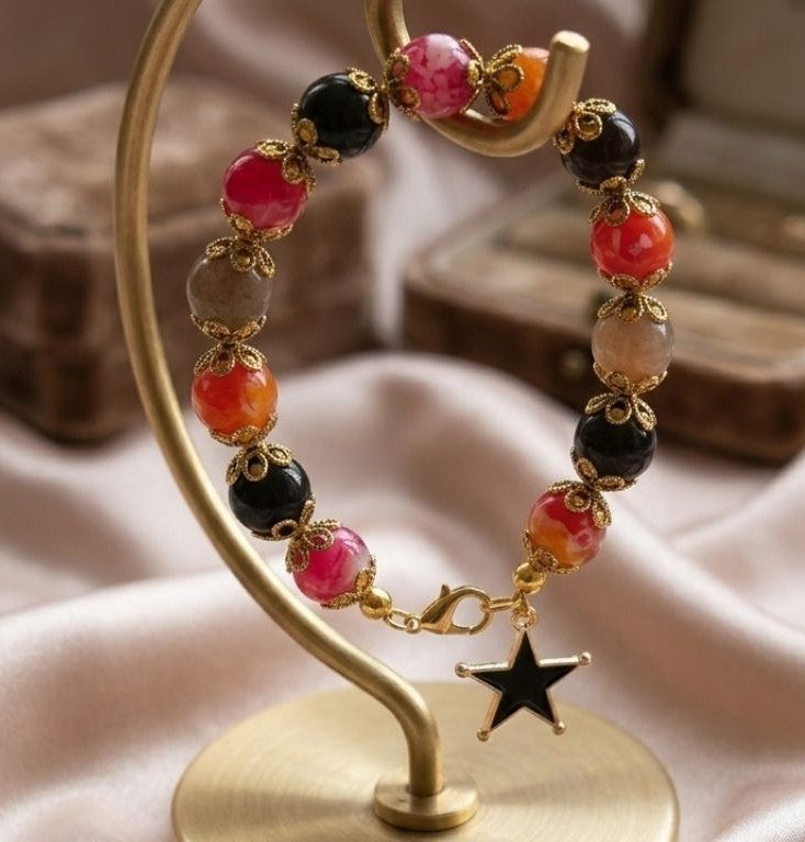 Ember Glow Bracelet – A Celebration of Warmth & Natural Beauty