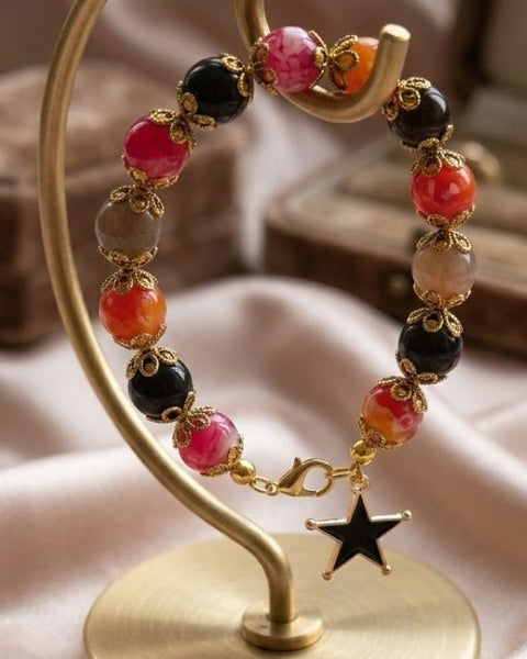 Ember Glow Bracelet – A Celebration of Warmth & Natural Beauty