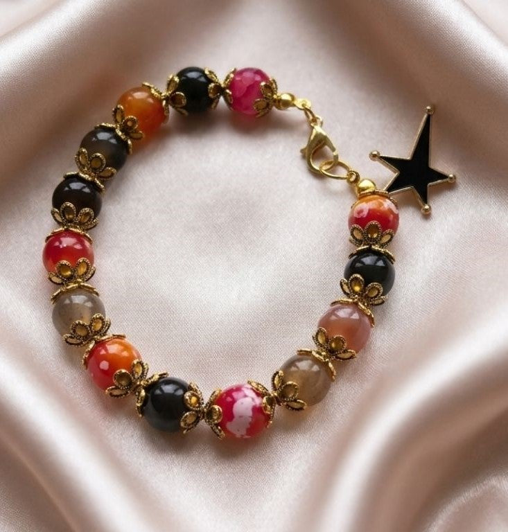 Ember Glow Bracelet – A Celebration of Warmth & Natural Beauty