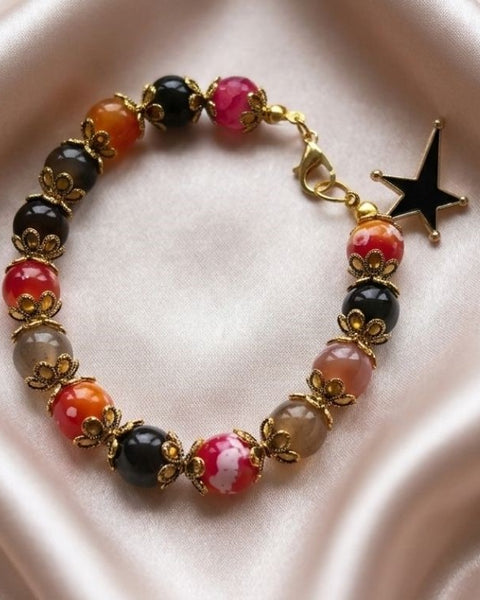 Ember Glow Bracelet – A Celebration of Warmth & Natural Beauty