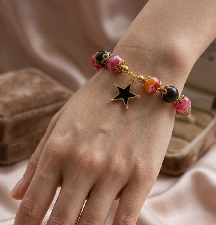 Ember Glow Bracelet – A Celebration of Warmth & Natural Beauty