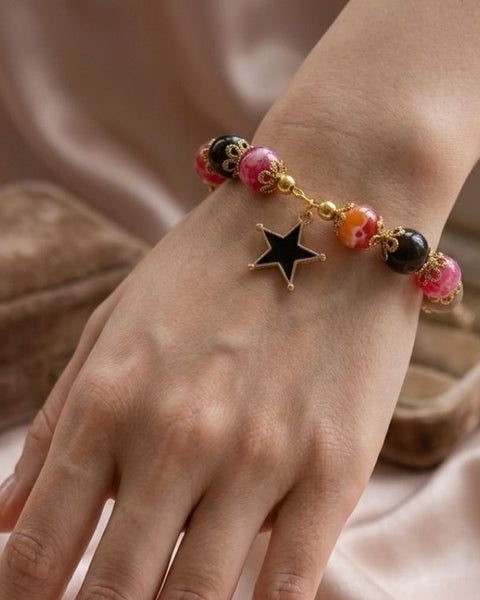 Ember Glow Bracelet – A Celebration of Warmth & Natural Beauty
