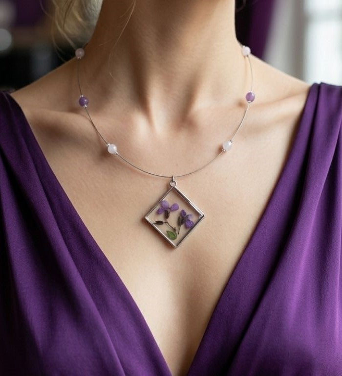 Harmony Bloom Necklace – Love, Calm & New Beginnings
