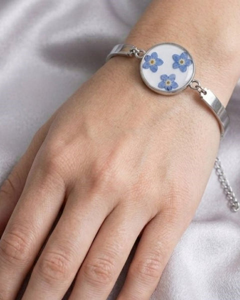 Forget-Me-Not Memory Jewelry Set