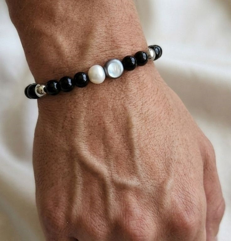 Yin and Yang Harmony Men's Bracelet