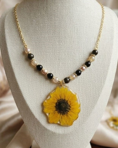 Sunflower Radiance Necklace