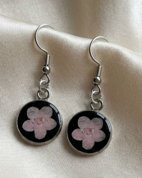 Rose Forget-Me-Not Earrings