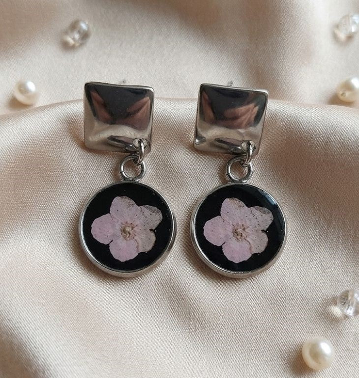 Midnight Forget-Me-Not Earrings