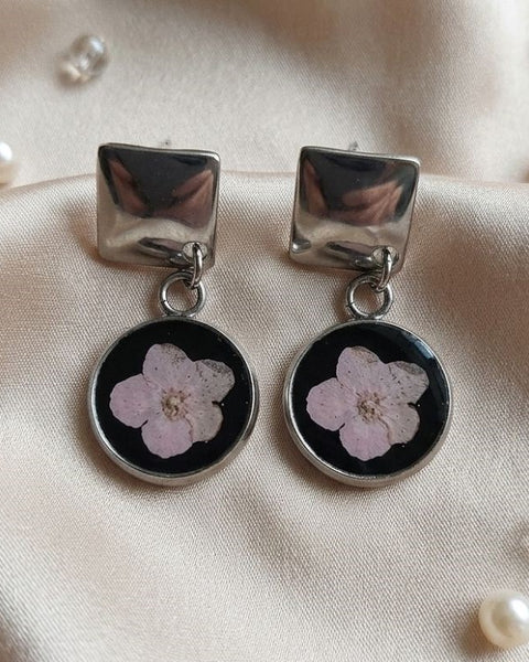 Midnight Forget-Me-Not Earrings