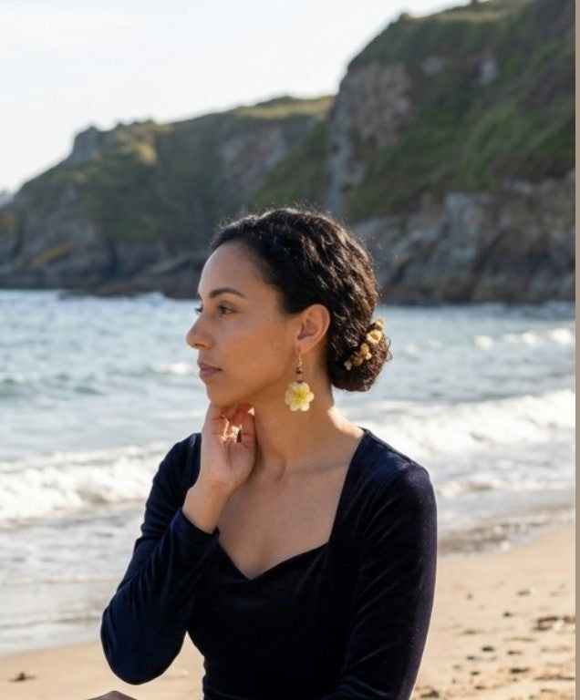 Light Flower Earrings