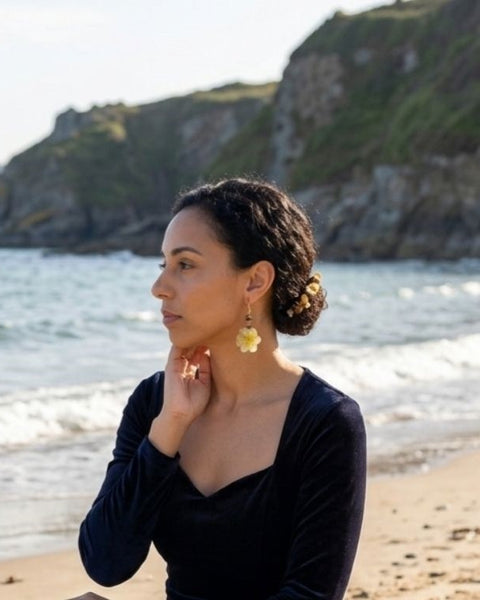 Light Flower Earrings