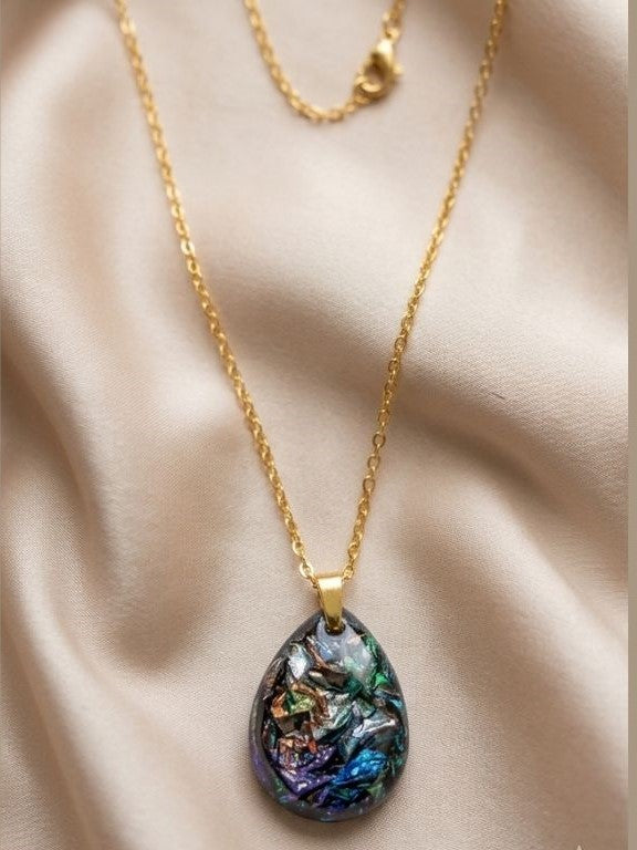 Colorflow Drop Pendant Necklace