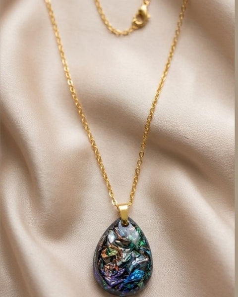 Colorflow Drop Pendant Necklace