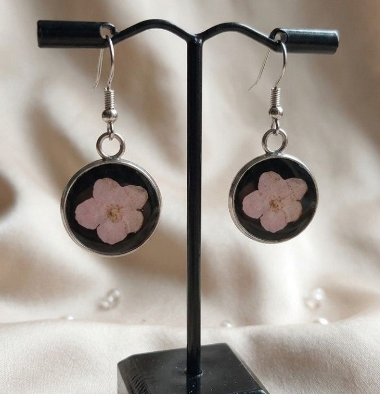 Rose Forget-Me-Not Earrings