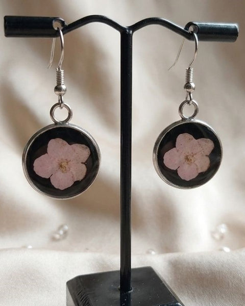 Rose Forget-Me-Not Earrings